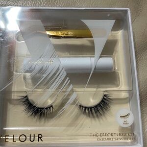 Velour False Eyelash Kit